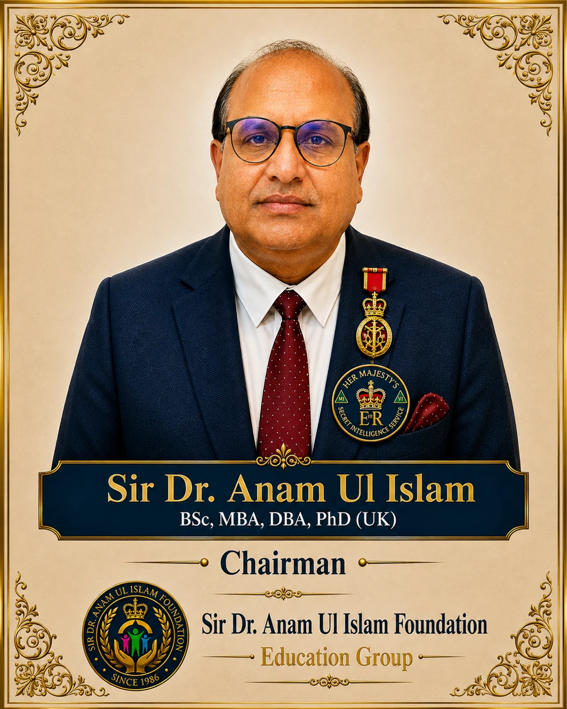 Original photograph of Present Chairman