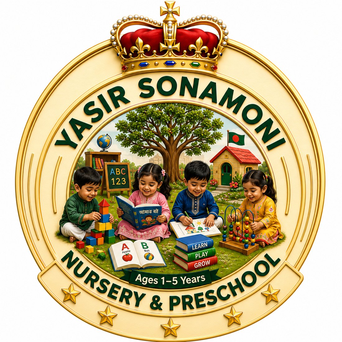 Original school crest